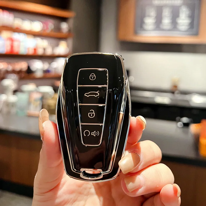 Leather Car Key Case CoverGeely Emgrand is applicableXingrui Xingyue l Bin Rui cool Bo Yue Bin Yue Che gs Shell Buckle gl Pack
Leather Car Key Case CoverGeely Emgrand is applicableXingrui Xingyue l Bin Rui cool Bo Yue Bin Yue Che gs Shell Buckle gl Pack