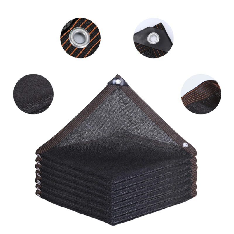 12 Pin 90% HDPE Anti-UV Black Sun Shade Net Greenhouse Gazebos Screen Mesh Flower Pot Succulent Plants Cover Sunshade Net
12 Pin 90% HDPE Anti-UV Black Sun Shade Net Greenhouse Gazebos Screen Mesh Flower Pot Succulent Plants Cover Sunshade Net