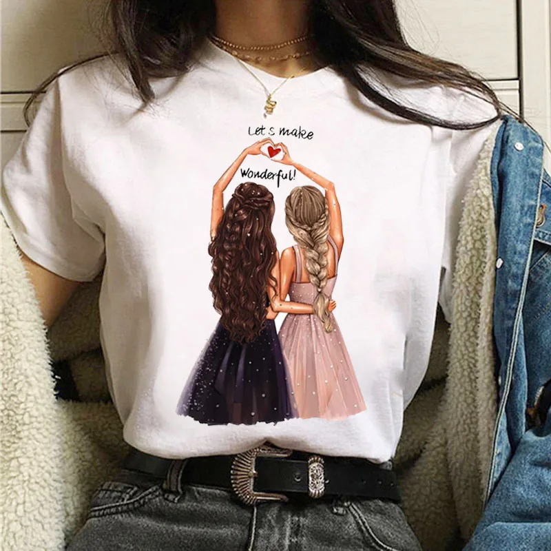 New Friends T Shirt Fashion Women T Shirt Girls Casual Short Sleeve Tops Female Harajuku T-shirt Best Friends Tee Cute T-shirt
New Friends T Shirt Fashion Women T Shirt Girls Casual Short Sleeve Tops Female Harajuku T-shirt Best Friends Tee Cute T-shirt