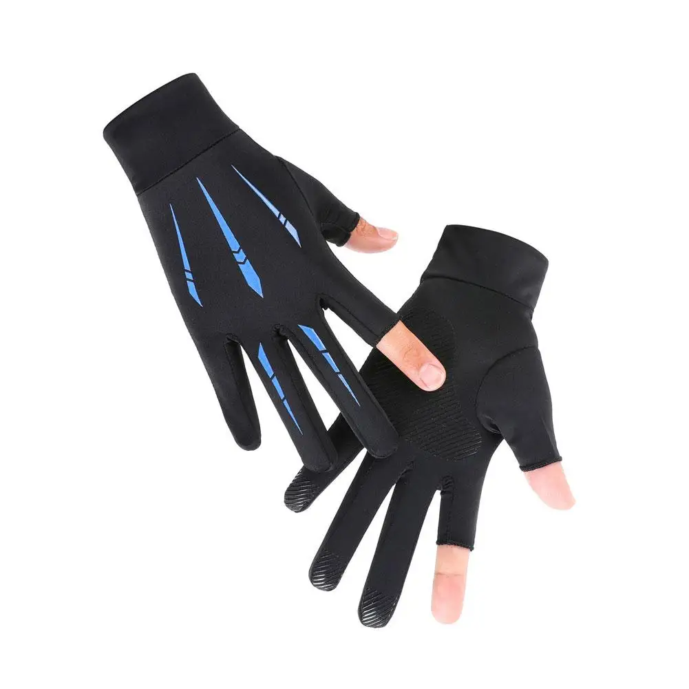 1 Pair Men Women Motorcycle Sunscreen Gloves Exposed-two-finger Breathable Light Non-slip For Outdoor Sports Driving Fishing
1 Pair Men Women Motorcycle Sunscreen Gloves Exposed-two-finger Breathable Light Non-slip For Outdoor Sports Driving Fishing