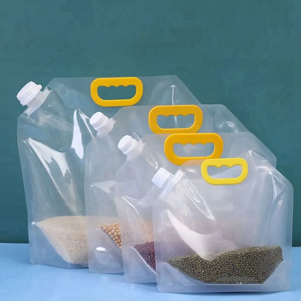 5Pcs Portable Reusable Food Insect-Proof Sealed Bags Food Grade Plastic Kitchen Thickened Storage Bag Grains Container
5Pcs Portable Reusable Food Insect-Proof Sealed Bags Food Grade Plastic Kitchen Thickened Storage Bag Grains Container