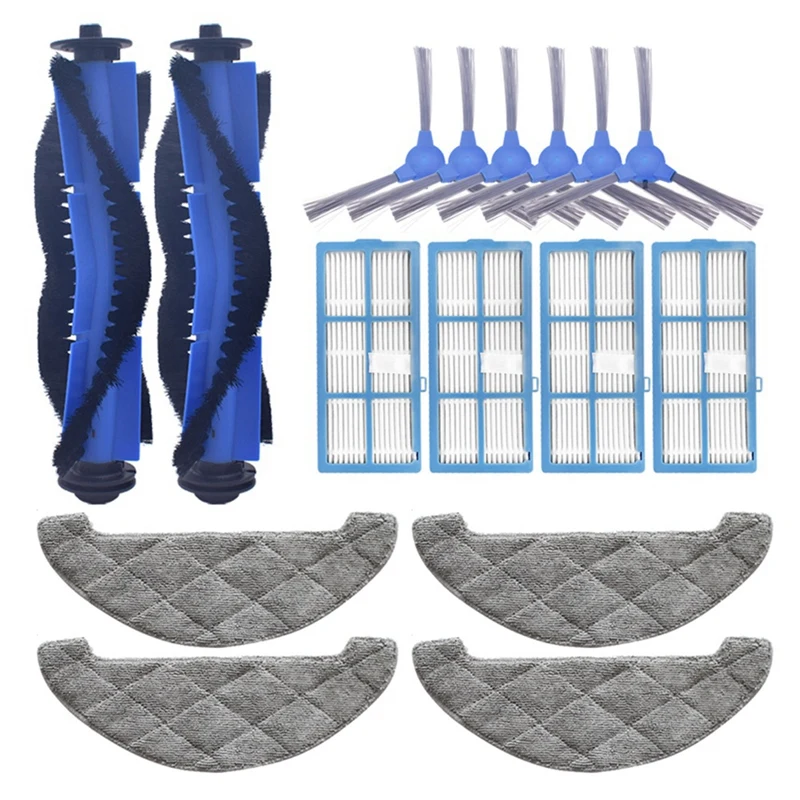 Replacement Main Brush Spin Brush Hepa Filter Mop Pad Rag Cloth For Proscenic 850T Robotic Vacuum Cleaner Accessories
Replacement Main Brush Spin Brush Hepa Filter Mop Pad Rag Cloth For Proscenic 850T Robotic Vacuum Cleaner Accessories
