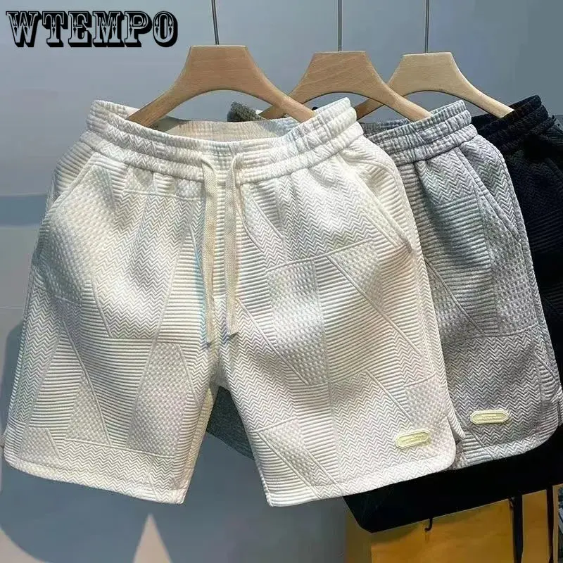 Летние шорты для бега WTEMPO, мужские повседневные спортивные шорты для бега, однотонные свободные спортивные шорты с волнистым рисунком на шнурке для спортзала
Летние шорты для бега WTEMPO, мужские повседневные спортивные шорты для бега, однотонные свободные спортивные шорты с волнистым рисунком на шнурке для спортзала