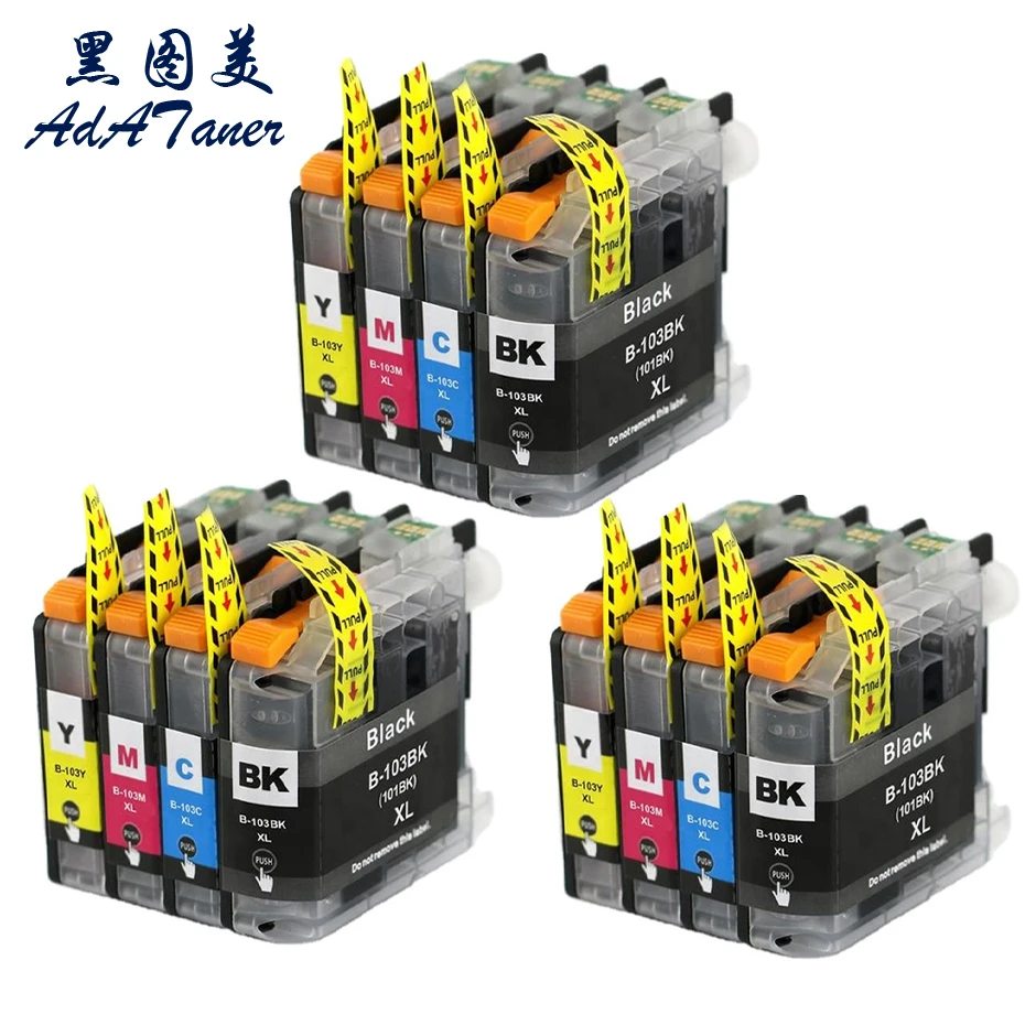 LC103 LC101 LC 103 LC-103 Compatible InkJet Ink Cartridge For Brother MFC-J650DW J870DW J875DW J6720DW J6920DW J285DW J470DW
LC103 LC101 LC 103 LC-103 Compatible InkJet Ink Cartridge For Brother MFC-J650DW J870DW J875DW J6720DW J6920DW J285DW J470DW