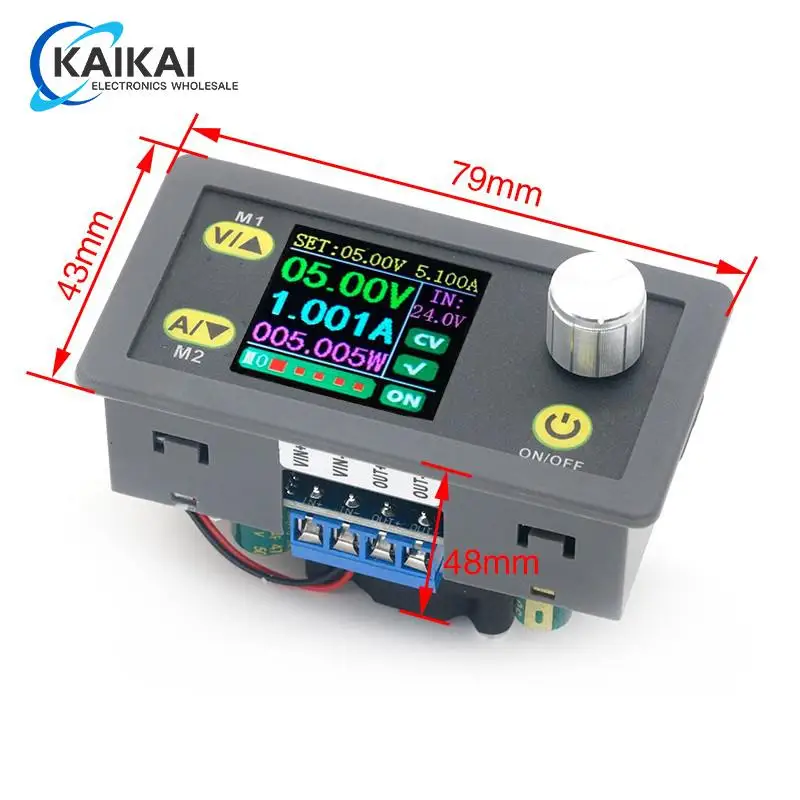 WZ3605E DC DC Buck Boost Converter CC CV 36V 5A Power Module Adjustable Regulated laboratory power supply Voltmeter ammeter
WZ3605E DC DC Buck Boost Converter CC CV 36V 5A Power Module Adjustable Regulated laboratory power supply Voltmeter ammeter