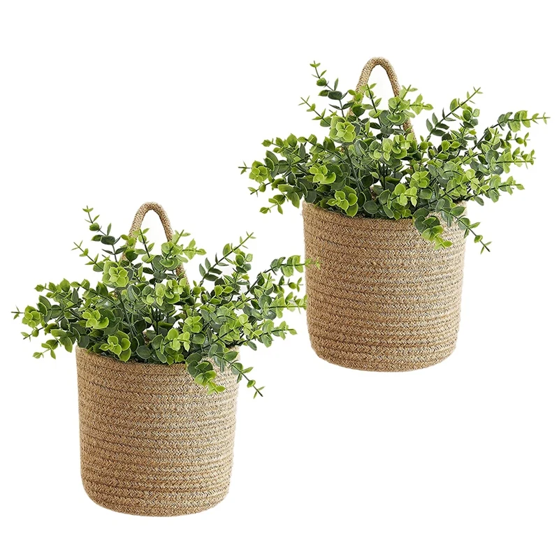 Rope Hanging Basket,Wall Hanging Baskets Woven Storage Organizer Flower Plants Basket Decor Set Rustic Farmhouse Porch
Rope Hanging Basket,Wall Hanging Baskets Woven Storage Organizer Flower Plants Basket Decor Set Rustic Farmhouse Porch