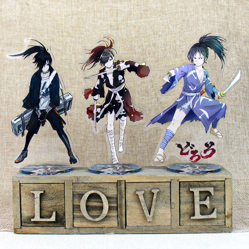 Anime Dodoro Action Figures Hyakkimaru Character Dodoro Acrylic Stand Models Plate Desk Decor Standing Sign Collection Fans Gift
Anime Dodoro Action Figures Hyakkimaru Character Dodoro Acrylic Stand Models Plate Desk Decor Standing Sign Collection Fans Gift