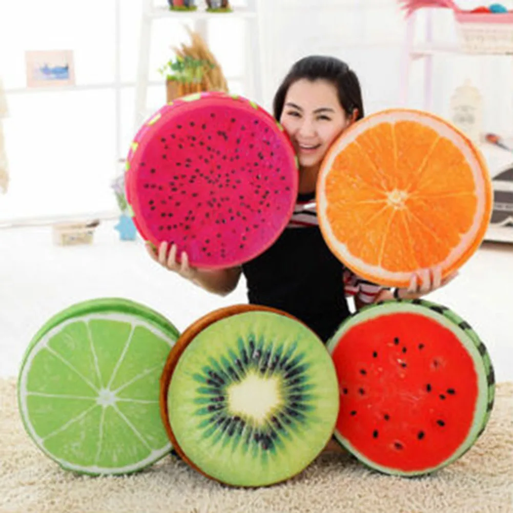 New Comfortable Fruit Seat Cushion Plush Sofa Bedroom Living Room Throw Pillow Garden Chair Cover Floor Round Shape Decoration
New Comfortable Fruit Seat Cushion Plush Sofa Bedroom Living Room Throw Pillow Garden Chair Cover Floor Round Shape Decoration