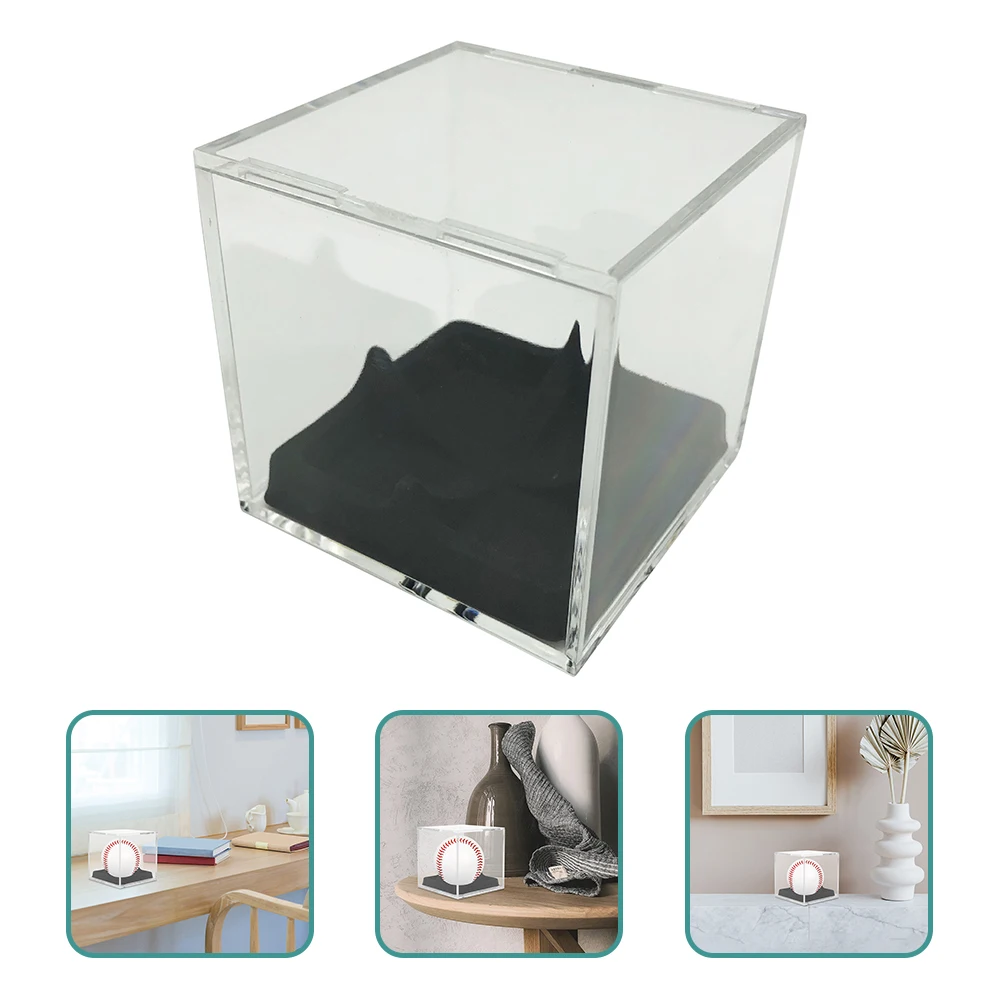 Baseball Display Case Cube Baseball Holder Baseball Autograph Display Case with Base
Baseball Display Case Cube Baseball Holder Baseball Autograph Display Case with Base