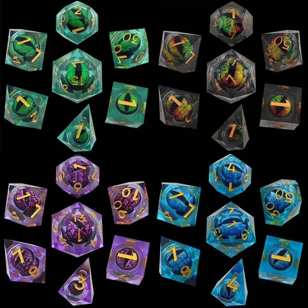 7 шт. D4 D6 D8 D10 D12 D20 набор жидких игральных костей креативные полиэдрические жидкие кубики черные синие фиолетовые кости для настольных игр подарок
7 шт. D4 D6 D8 D10 D12 D20 набор жидких игральных костей креативные полиэдрические жидкие кубики черные синие фиолетовые кости для настольных игр подарок