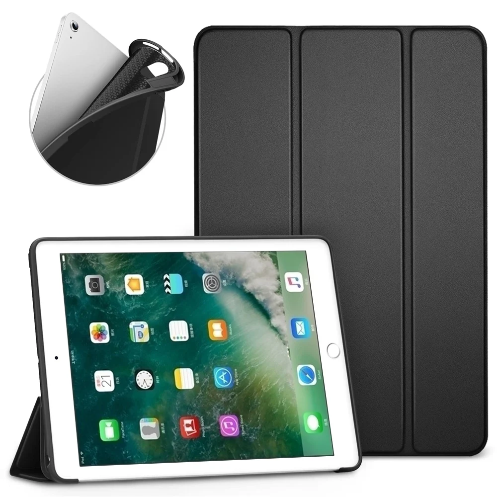 Tablet Case For Apple iPad 5 6 9.7 2017 2018 5th 6th Generation A1822 A1823 A1893 A1954 Magnetic Soft Silicone Flip Smart Cover
Tablet Case For Apple iPad 5 6 9.7 2017 2018 5th 6th Generation A1822 A1823 A1893 A1954 Magnetic Soft Silicone Flip Smart Cover