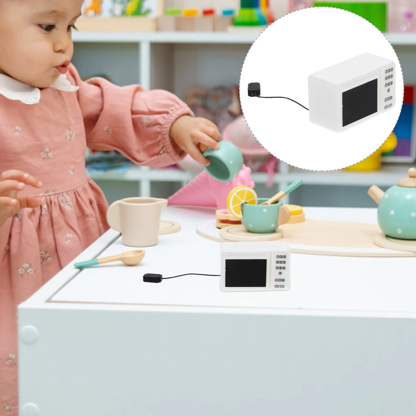 Miniature Furniture House Ornament Accessories Wooden Adornment Toys Microwave Oven Accessory Dolls
Miniature Furniture House Ornament Accessories Wooden Adornment Toys Microwave Oven Accessory Dolls