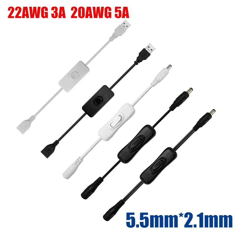 1/50pcs 12V DC Switch ON/OFF DC Female Male Power Cable 24V 5.5mm 2.1mm Jack Connector For LED Strip Bulbs Lamp CCTV Camera
1/50pcs 12V DC Switch ON/OFF DC Female Male Power Cable 24V 5.5mm 2.1mm Jack Connector For LED Strip Bulbs Lamp CCTV Camera