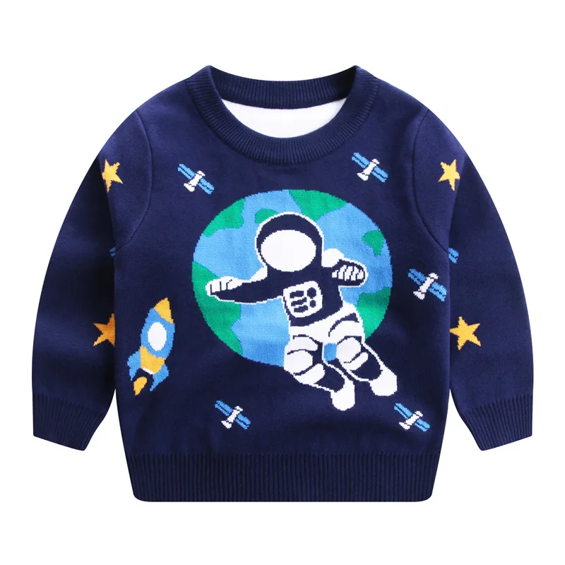 Baby Girls Clothes New Astronaut Pattern Winter Long-sleeved Kids 2-7Yrs Children Girls Sweater Knitting Pullover Boys Sweaters
Baby Girls Clothes New Astronaut Pattern Winter Long-sleeved Kids 2-7Yrs Children Girls Sweater Knitting Pullover Boys Sweaters