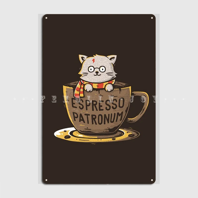 Espresso Patronum Metal Plaque Poster Club Club Bar Classic Painting Décor Tin Sign Poster
Espresso Patronum Metal Plaque Poster Club Club Bar Classic Painting Décor Tin Sign Poster