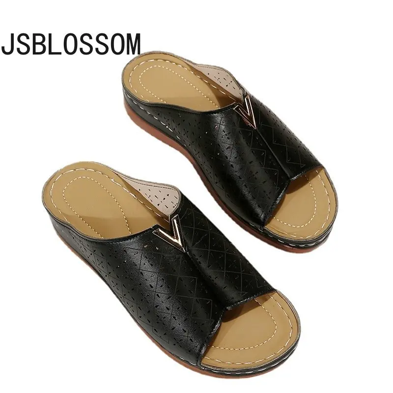 Summer women's wedge sandals open toe Sandals vintage non-slip leather casual women's platform vintage shoes 2023
Summer women's wedge sandals open toe Sandals vintage non-slip leather casual women's platform vintage shoes 2023