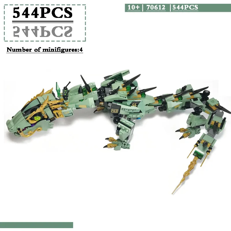 Mecha Dragon Brick Compatible 70612 Toy 574pcs Brick Kids Mecha Dragon Block Kids Birthday Gift Christmas Gift Brick GiftS
Mecha Dragon Brick Compatible 70612 Toy 574pcs Brick Kids Mecha Dragon Block Kids Birthday Gift Christmas Gift Brick GiftS
