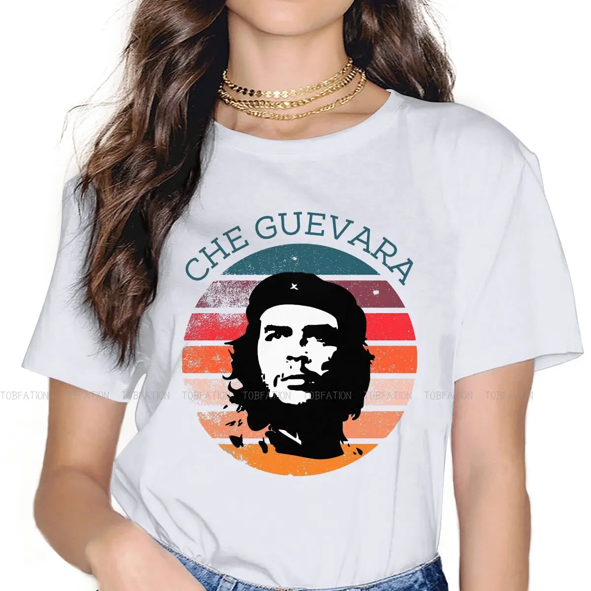 Женские футболки с графическим принтом Che Guevara, футболки из аргентинской ткани с круглым вырезом
Женские футболки с графическим принтом Che Guevara, футболки из аргентинской ткани с круглым вырезом