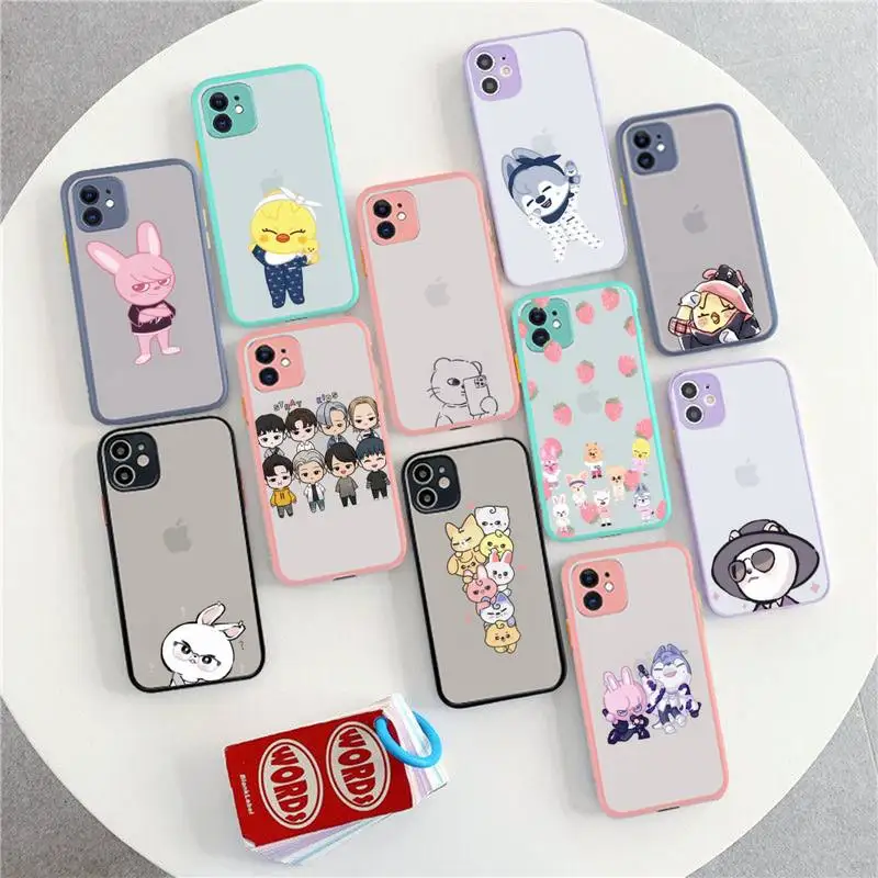 Babaite Stray kids skzoo Phone Case for iPhone X XR XS 7 8 Plus 11 12 13 pro MAX 13mini Translucent Matte Shockproof Case
Babaite Stray kids skzoo Phone Case for iPhone X XR XS 7 8 Plus 11 12 13 pro MAX 13mini Translucent Matte Shockproof Case