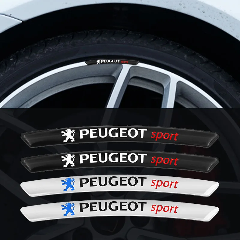 4pcs Car Metal Wheel Tire Stickers Decals Racing Sticker For Peugeots 308 508 2008 3008 Hatch SW CC RCZ Traveller Rifter Sedan
4pcs Car Metal Wheel Tire Stickers Decals Racing Sticker For Peugeots 308 508 2008 3008 Hatch SW CC RCZ Traveller Rifter Sedan