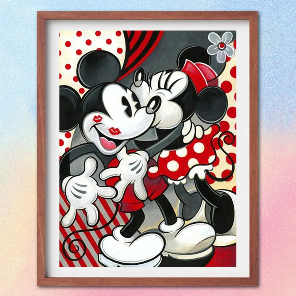 Disney 5D Diamond Embroidery Complete Kit Mickey Minnie Mouse DIY Diamond Painting With Round Drill Home Decoration Gift
Disney 5D Diamond Embroidery Complete Kit Mickey Minnie Mouse DIY Diamond Painting With Round Drill Home Decoration Gift