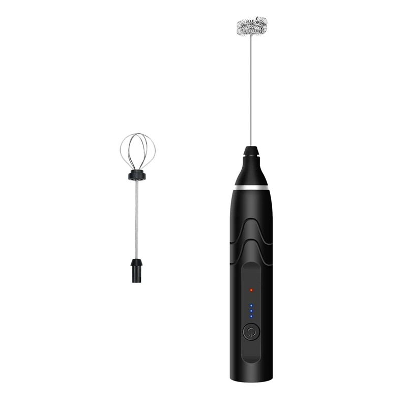 Milk Frother Handheld USB Rechargeable Electric Foam Maker With Whisk 3 Speeds Adjustable Mini Milk Foamer Drink Mixer
Milk Frother Handheld USB Rechargeable Electric Foam Maker With Whisk 3 Speeds Adjustable Mini Milk Foamer Drink Mixer