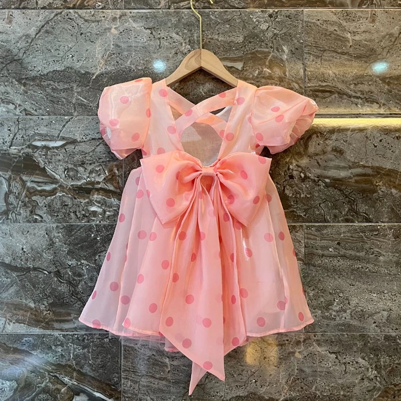 Kids Dresses for Girls Korean Clothing Girl Princess Dress 2022 Summer New Baby Short-sleeved Cotton Dress Bow Halter Skirt
Kids Dresses for Girls Korean Clothing Girl Princess Dress 2022 Summer New Baby Short-sleeved Cotton Dress Bow Halter Skirt