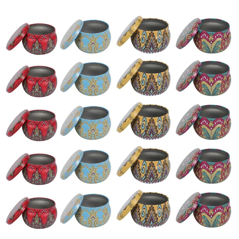 20PCS Candle Tin Cans 4.4 Oz Metal Round Containers Empty Candle Jars With Lids For Making Candles Bulk Crafts Storage 
20PCS Candle Tin Cans 4.4 Oz Metal Round Containers Empty Candle Jars With Lids For Making Candles Bulk Crafts Storage