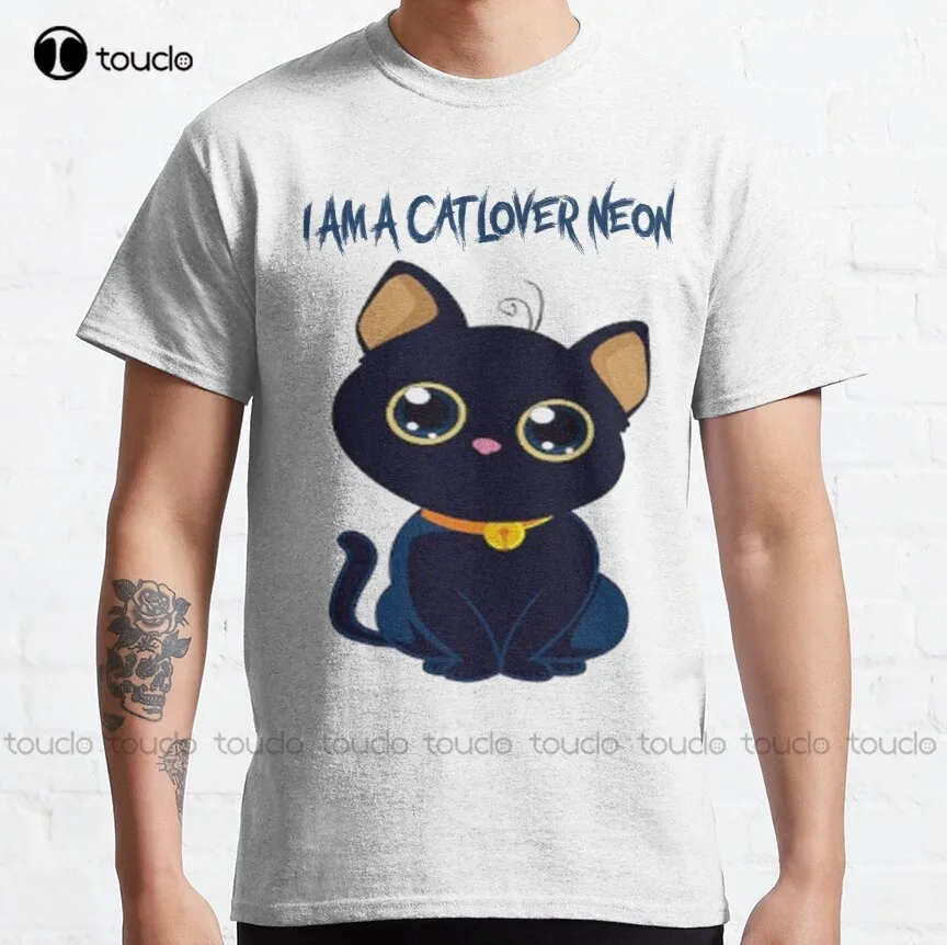 I Am A Cat Lover Neon Classic T-Shirt Sunflower Shirts For Women New Popular Breathable Cotton Custom Aldult Teen Unisex Xs-5Xl
I Am A Cat Lover Neon Classic T-Shirt Sunflower Shirts For Women New Popular Breathable Cotton Custom Aldult Teen Unisex Xs-5Xl