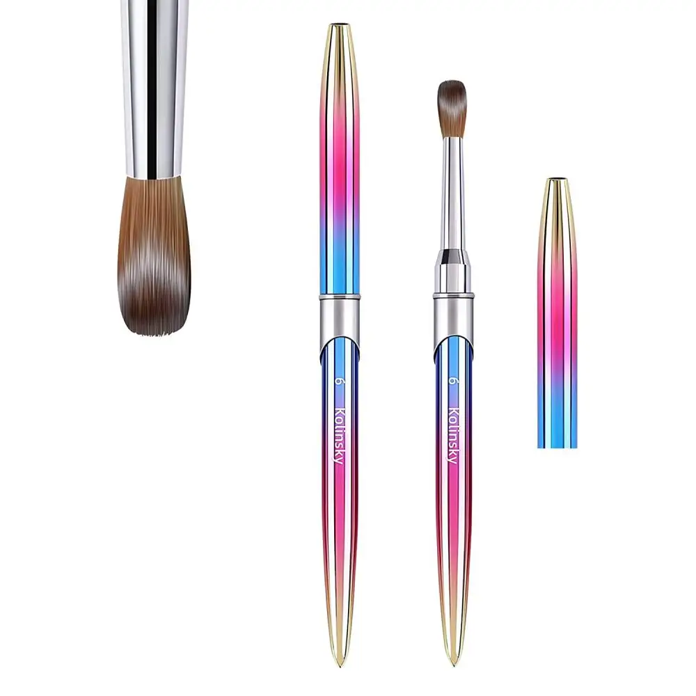 1pc Kolinsky Acrylic Nail Brush Nail Glue Phototherapy Pen Suitable For Professional UV Gel Nail Salon Home Use Manicure Tool
1pc Kolinsky Acrylic Nail Brush Nail Glue Phototherapy Pen Suitable For Professional UV Gel Nail Salon Home Use Manicure Tool