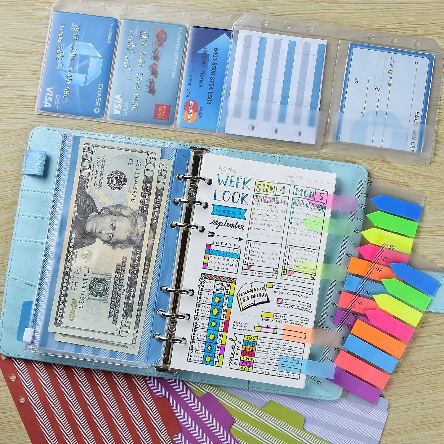 2022 Planner Refill Paper A6 6 Hole Binder Notebook Refills for 6 Ring Refillable Binder Journal Planner Organizer with Pockets
2022 Planner Refill Paper A6 6 Hole Binder Notebook Refills for 6 Ring Refillable Binder Journal Planner Organizer with Pockets
