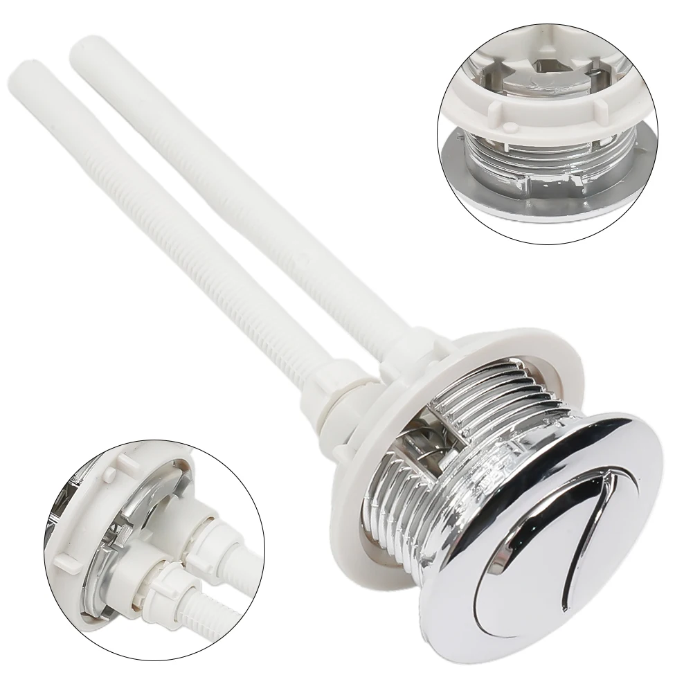 Water Saving Water Tank Double Crescent 38/48/58mm Round Toilet Push Button Loo Universal Dual Push Flush 2Rods
Water Saving Water Tank Double Crescent 38/48/58mm Round Toilet Push Button Loo Universal Dual Push Flush 2Rods