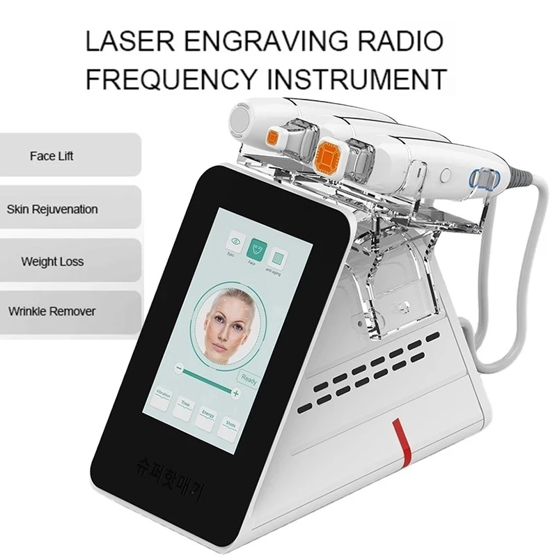 3 In 1 Multi-functional RF Ultrasound Skin Tightening Wrinkle Removal Facial RF Face Lift Eye Care Beauty Machine Salon Use
3 In 1 Multi-functional RF Ultrasound Skin Tightening Wrinkle Removal Facial RF Face Lift Eye Care Beauty Machine Salon Use