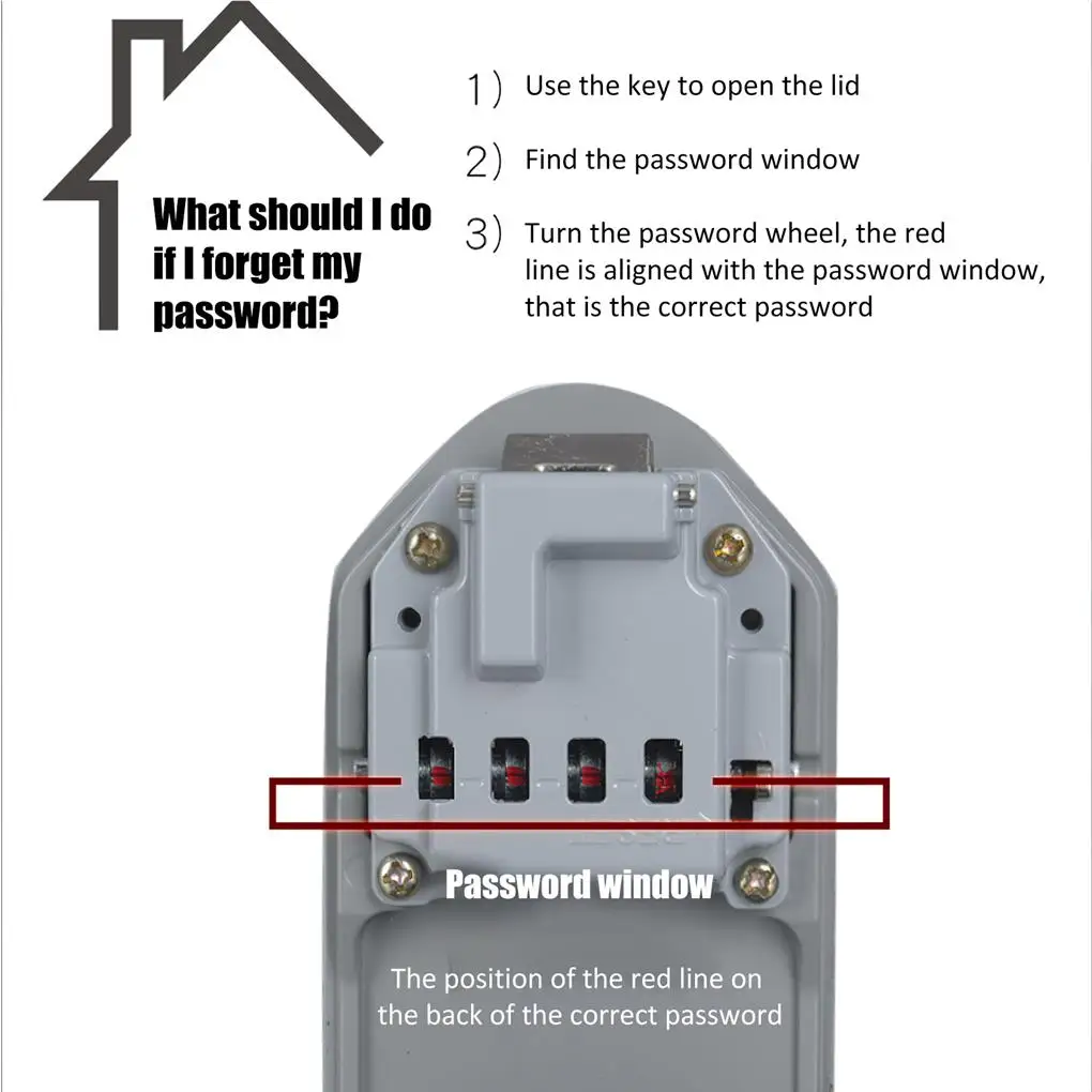 Lock Box High Security Password Key Storage Boxes Wall Mounted Padlock Keys Insurance Case Indoor Office Warehouse
Lock Box High Security Password Key Storage Boxes Wall Mounted Padlock Keys Insurance Case Indoor Office Warehouse
