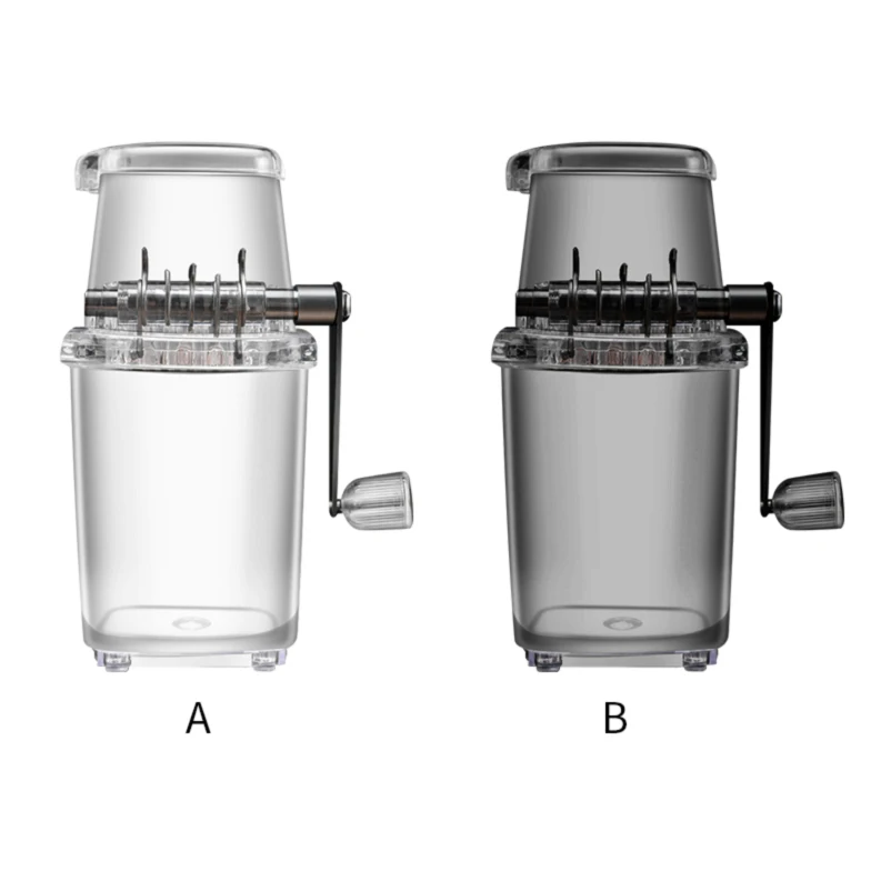 Manual Ice Block Breaking Crusher Hand Crank Snow Cone Household Kitchen Cold Drink Beverage Maker Shaver Tools 
Manual Ice Block Breaking Crusher Hand Crank Snow Cone Household Kitchen Cold Drink Beverage Maker Shaver Tools