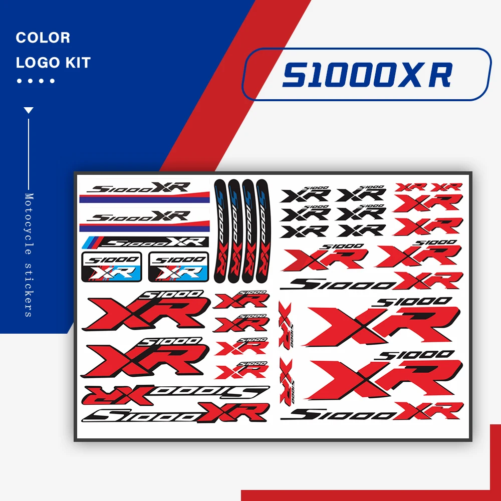 New Motorcycle Stickers Body Reflective Waterproof Body fuel tank tail box logo decals Kit set For BMW S1000XR S1000 XR S 1000XR 
New Motorcycle Stickers Body Reflective Waterproof Body fuel tank tail box logo decals Kit set For BMW S1000XR S1000 XR S 1000XR