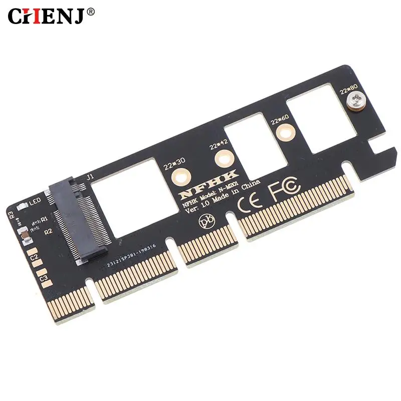 

Переходник NGFF M Key M.2 NVME AHCI SSD на PCI-E PCI Express 3,0 16x X4, переходник-карта для XP941 SM951 PM951 A110 SSD