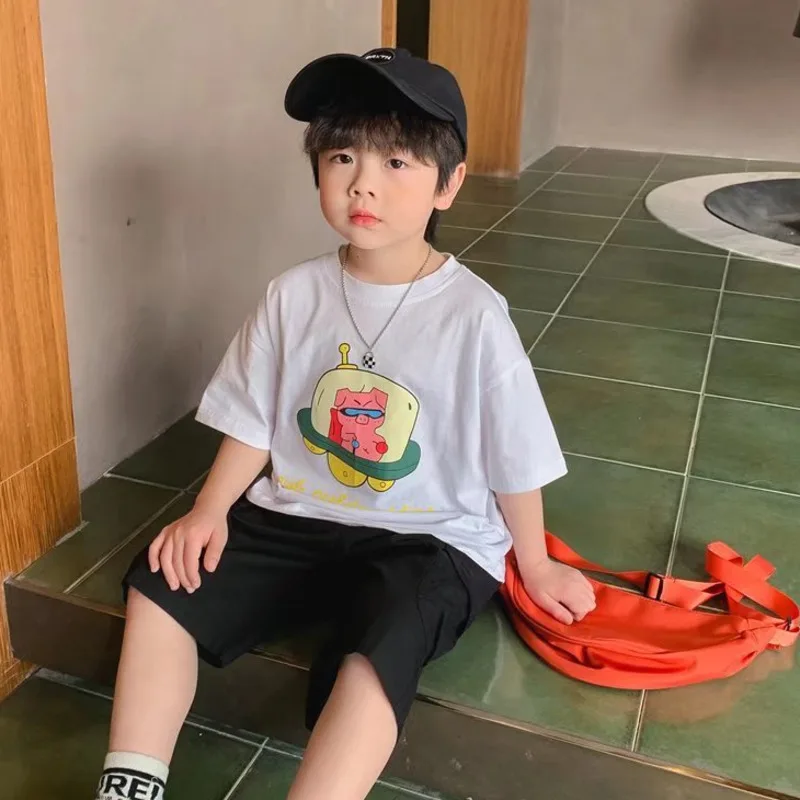 T-shirts For Baby Short Sleeve Tee Children's T-shirt Korea Infant Tops Korean Summer Clothes Boy Tees Kids Tshirt Boys Boy's
T-shirts For Baby Short Sleeve Tee Children's T-shirt Korea Infant Tops Korean Summer Clothes Boy Tees Kids Tshirt Boys Boy's