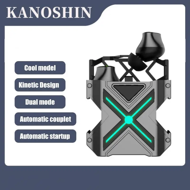 K89 Wireless Earphones Mechanical Style Wireless Gaming Headsets With Mic Stylish Sweat-proof Headsets Earbuds Ipx5 Waterproof
K89 Wireless Earphones Mechanical Style Wireless Gaming Headsets With Mic Stylish Sweat-proof Headsets Earbuds Ipx5 Waterproof