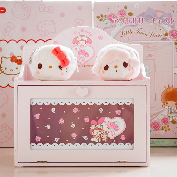 1pc Sanrio Melody Wooden Storage Box Jewelry Storage Box Kawai Dolls Accessories Collection for Girls Gifts
1pc Sanrio Melody Wooden Storage Box Jewelry Storage Box Kawai Dolls Accessories Collection for Girls Gifts