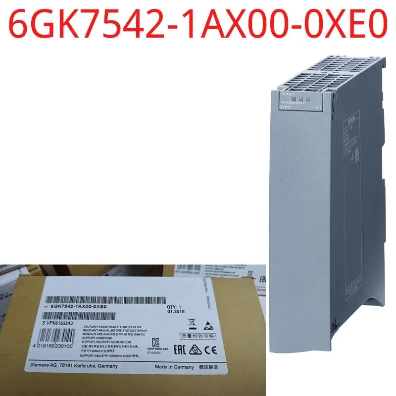 6GK7542-1AX00-0XE0 Brand New communications module CM 1542-1 for connection of S7-1500 to PROFINET as IO Controller or IO
6GK7542-1AX00-0XE0 Brand New communications module CM 1542-1 for connection of S7-1500 to PROFINET as IO Controller or IO