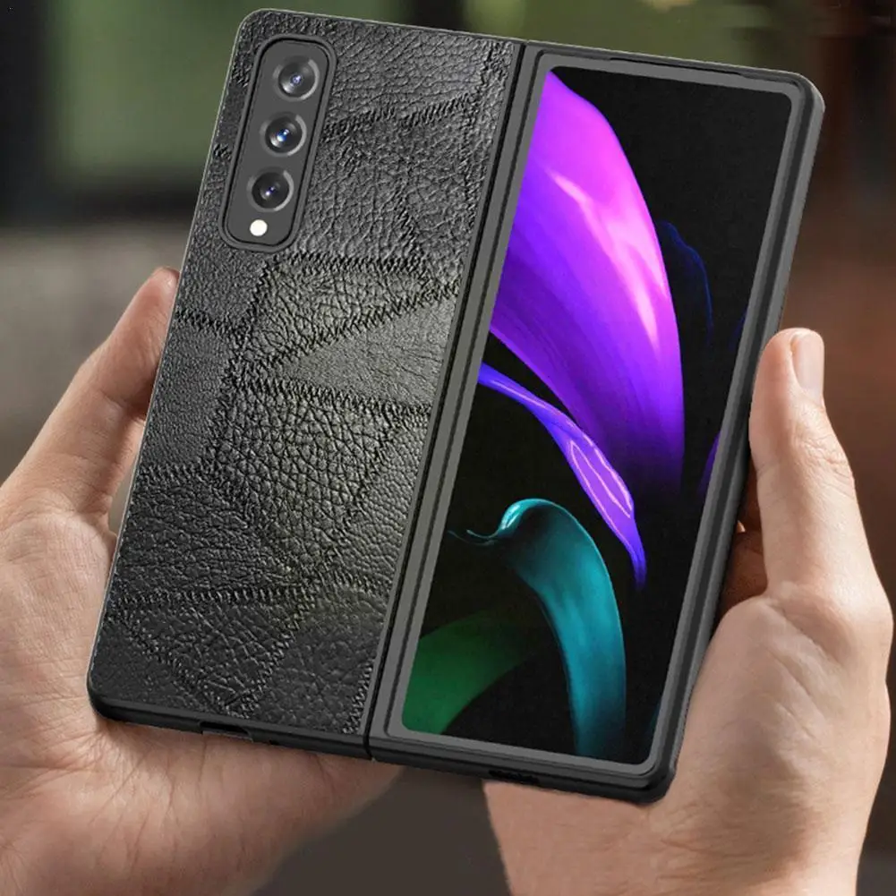 For Z Fold 3 Full Front Back Protective Cover For Z Fold3 S Shockproof Genuine Leather D0w4
For Z Fold 3 Full Front Back Protective Cover For Z Fold3 S Shockproof Genuine Leather D0w4
