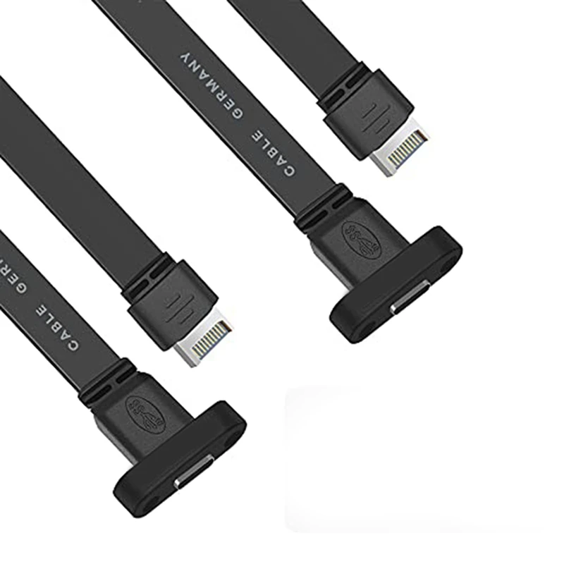 Удлинительный кабель с передней панелью USB 3,1 (2 шт.), кабель типа E «папа»-«мама» типа C, внутренний кабель Gen2 10 Гбит/с
Удлинительный кабель с передней панелью USB 3,1 (2 шт.), кабель типа E «папа»-«мама» типа C, внутренний кабель Gen2 10 Гбит/с