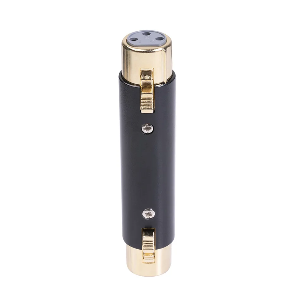 3-Pin XLR Female To Female Microphone Audio Cable Adapter Connector Canon Female To Canon Female XLR Audio Adapter For XLR Audio
3-Pin XLR Female To Female Microphone Audio Cable Adapter Connector Canon Female To Canon Female XLR Audio Adapter For XLR Audio