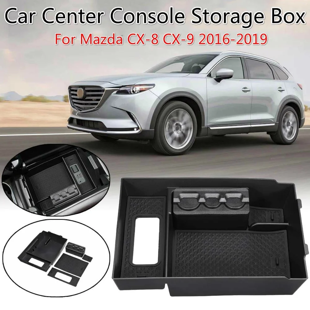 For MAZDA CX-8 CX-9 2016-2019 Car Central Armrest Box Organizer Storage Box Center Console Stowing Container Tray Car Organizer
For MAZDA CX-8 CX-9 2016-2019 Car Central Armrest Box Organizer Storage Box Center Console Stowing Container Tray Car Organizer