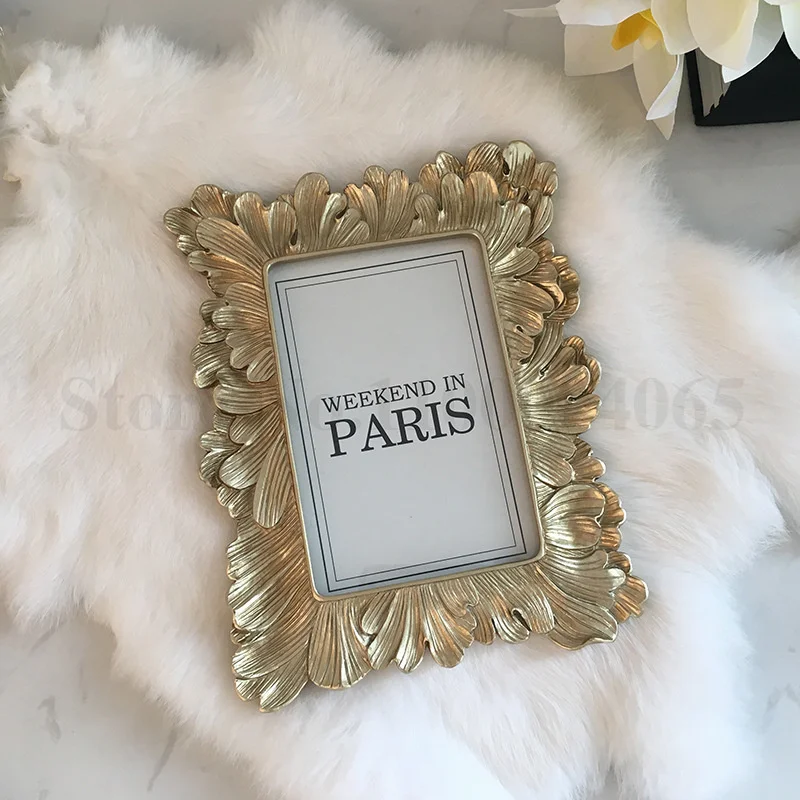 Resin Crafts European Retro American Leaves 6-inch Photo Frame Picture Frame Stage Creative Home Decorations Wall Frames
Resin Crafts European Retro American Leaves 6-inch Photo Frame Picture Frame Stage Creative Home Decorations Wall Frames