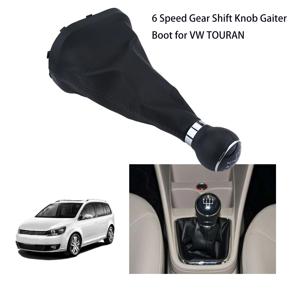 6 Speed Car Gear Shift Knob Gearstick Gaiter Boot Kit For TOURAN 2003-2010 CADDY II 2 MK2
6 Speed Car Gear Shift Knob Gearstick Gaiter Boot Kit For TOURAN 2003-2010 CADDY II 2 MK2