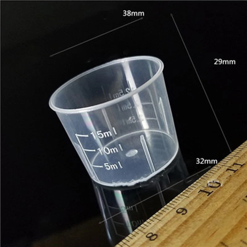 Plastics Measure Cups Container Kitchens Laboratory Lightweight Scales Transparent 20pcs Dual Convenient Durable Useful
Plastics Measure Cups Container Kitchens Laboratory Lightweight Scales Transparent 20pcs Dual Convenient Durable Useful