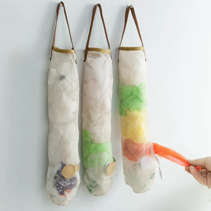 Reusable Kitchen Fruit Vegetable Hanging Onion Mesh Storage Bag Large Capacity Fruit Veggies Storage Bag Onion Organizer
Reusable Kitchen Fruit Vegetable Hanging Onion Mesh Storage Bag Large Capacity Fruit Veggies Storage Bag Onion Organizer