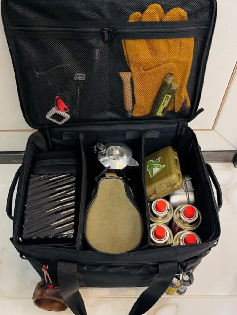Outdoor Camping Storage Bag Hiking Meal Bag Large Storage Lamp Tableware Bag Camping Tool Picnic Camp Travel Bag
Outdoor Camping Storage Bag Hiking Meal Bag Large Storage Lamp Tableware Bag Camping Tool Picnic Camp Travel Bag